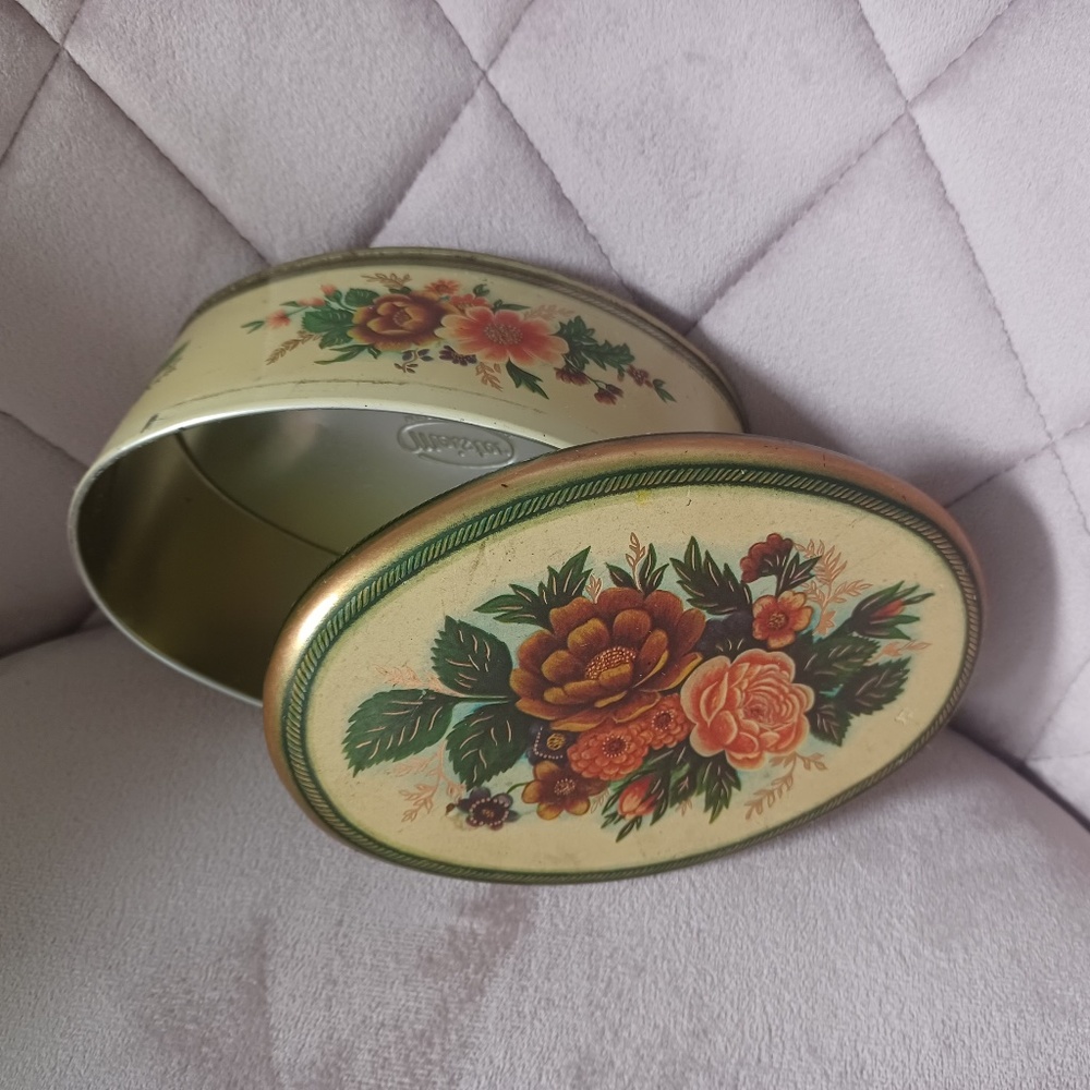 2/$20 Vintage Meister Metal Tin- Made in Brazil
